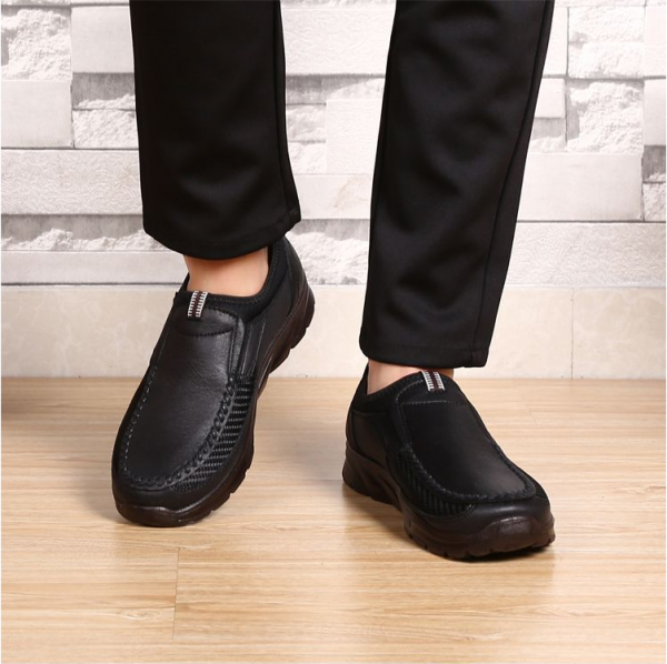 Old Beijing shoes men's single shoes business casual shoes