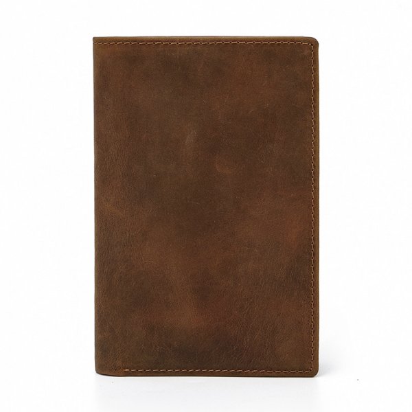 Leather Passport Mad Horse Leather Wallet