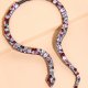 Diamond Animal Snake Necklace Ornament