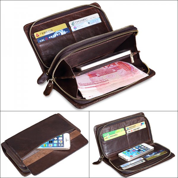 Men's Small Bag Business Men Leather Wallet